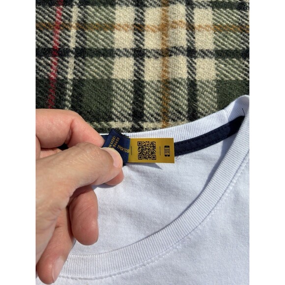 POLO Ralph Lauren Shirt Mens 2XL K Swiss Big Logo Color Block Preppy Old Money - Picture 6 of 14